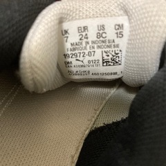 プーマキッズシューズの画像