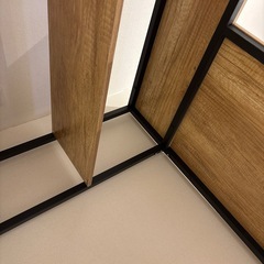 L字テーブルの画像