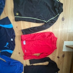 サッカーユニホームアンダーなどの画像