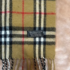バーバリーズburberrysマフラー ストール ショール スカーフブラウン茶色系 ベージュノバチェックWOOLウール毛100％サイズ174センチ イングランド製イギリス製英国製レディース女性用婦人ウィメンズwomenメンズmen男性用紳士ユニセックス男女兼用の画像