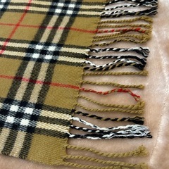 バーバリーズburberrysマフラー ストール ショール スカーフブラウン茶色系 ベージュノバチェックWOOLウール毛100％サイズ174センチ イングランド製イギリス製英国製レディース女性用婦人ウィメンズwomenメンズmen男性用紳士ユニセックス男女兼用の画像