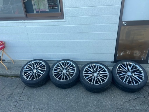 クラウンアスリート18インチ純正ホイール　中古4本セット