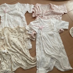 肌着セット　短肌着　長肌着　コンビ肌着　50〜60の画像