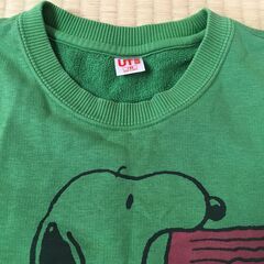 （東京・引き取り）ユニクロのスヌーピートレーナー130cmの画像