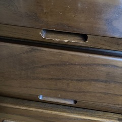 【12/2AMまで】食器棚 キッチンボード 木製 ガラス扉の画像