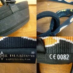 ☆BLACK DIAMOND ロッククライミングハーネス ウエスト68～109cm レッグループ57～75cm 登山用品 ブラックダイアモンド 札幌市 豊平区 平岸店の画像