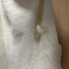 ホワイト バスローブ タオル地　大人用の画像