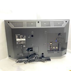 ジ508/ SHARP シャープ 2T-C22DE AQUOS 22型 液晶テレビ 2021年製 リモコン付きの画像