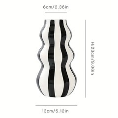 ストライプ花瓶の画像