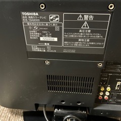 テレビ19インチ
の画像