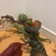 恐竜フィギュア6体セットの画像