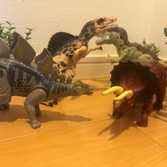 恐竜フィギュア6体セットの画像