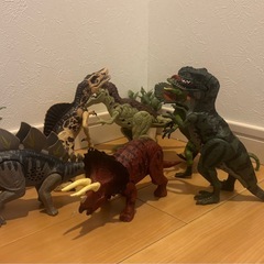 恐竜フィギュア6体セットの画像
