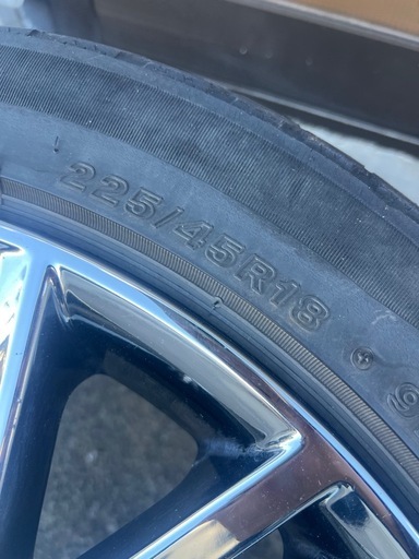 クラウンアスリート18インチ純正ホイール　中古4本セット