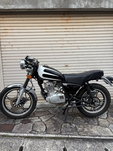 スズキ　GN125 エンジン実動！書類有　カフェ仕様　オシャレな一台ですよ！