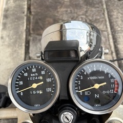 スズキ　GN125 エンジン実動！書類有　カフェ仕様　オシャレな一台ですよ！の画像