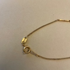 ✨ゴールドブレスレット　細めの画像