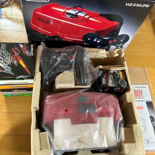 Nintendo任天堂 VUE-S-RA(JPN) バーチャルボーイ ソフト6本
