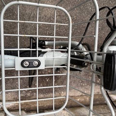 ブリヂストン　電動自転車　子供乗せシート付きの画像