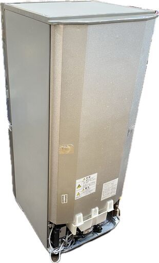 ジ512/ AQUA アクア 2ドア 冷凍冷蔵庫 126L AQR-13J (S) 2020年 ブラッシュシルバー 耐熱100℃天板 
