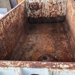 4tアームロールコンテナ2枚扉(中古品）▼石岡市直接引渡し可の画像