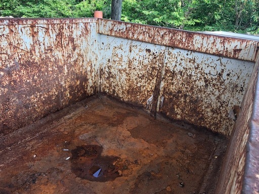 4tアームロールコンテナ2枚扉(中古品）▼石岡市直接引渡し可