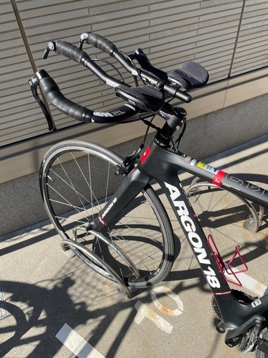 ARGON 18 E-112 105 11 トライアスロン・TTバイク ブラック ARGON 18 E-112 105 11 トライアスロン・TTバイク ブラック (WILD