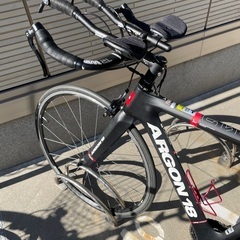 ARGON 18 E-112 105 11 トライアスロン・TTバイク ブラックの画像