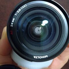 極上品 MINOLTA AF 24mm F2.8 の画像