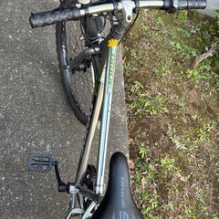 2年弱使用 ジュニアスポーツ自転車 あさひドライドS3 24インチ6段変速 シルバーの画像