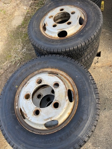 2024年製トラック15インチタイヤホイール6本セット