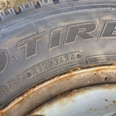 2024年製トラック15インチタイヤホイール6本セットの画像