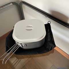 電気鍋、キャンプに買いました。の画像