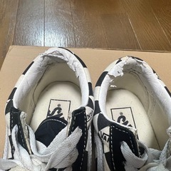 VANS オールドスクール チェッカー 厚底 の画像