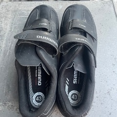 Shimano クリンチングシューズ サイズ43 ブラックの画像