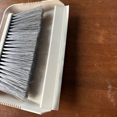 ほうき　ちりとりセット　ブラシは交換式の画像