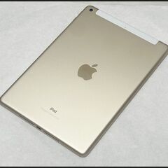 中古 iPad 第5世代 128GB ゴールド Wi-Fi＋Cellular 9.7インチ MPG52J/A A1823 (ドコモ 〇判定) SIMロック解除済の画像