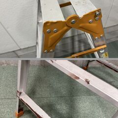 コーナン アルミ製 5段 脚立 5尺 はしご KL-150 耐荷重100kg はしご2.86mの画像