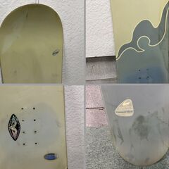 スノーボード板 LIMITED フリースタイル154 CANADA 長さ151cm×幅30cm の画像