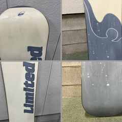 スノーボード板 LIMITED フリースタイル154 CANADA 長さ151cm×幅30cm の画像