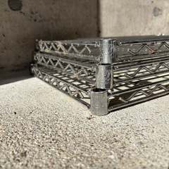 メタルラック棚　3枚セットの画像