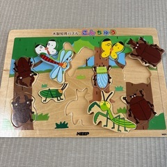 木製知育パズル（昆虫）
の画像