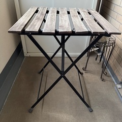 IKEAバルコニー用ガーデニングテーブル12/4迄の画像
