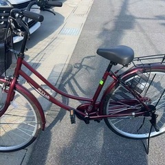 ほぼ新品　自転車の画像