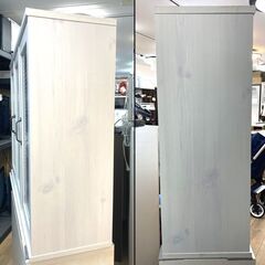 ♪チェッカーガラスがオシャレなサイドボード♪の画像