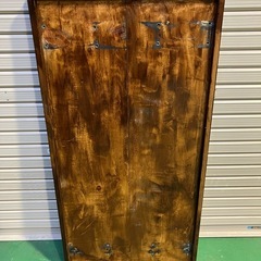 ヘリンボーン風天板 テーブルの画像