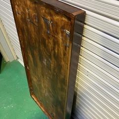 ヘリンボーン風天板 テーブルの画像