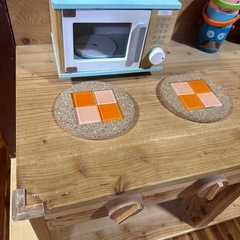 ままごと キッチン 木のおもちゃ　　の画像