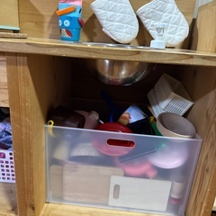 ままごと キッチン 木のおもちゃ　　の画像