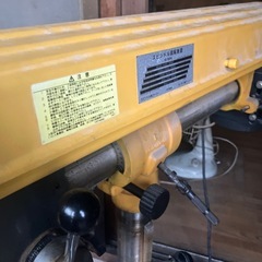 rexon レクソン　ラジアルボール盤　RD-34 通電ok 力山日本株式会社　ボール盤　木工の画像